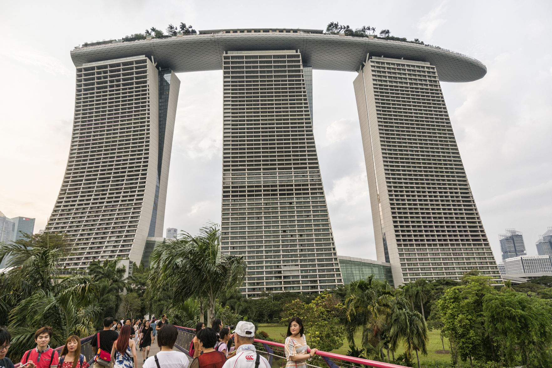 Marina Bay Sands in Marina Bay, Singapore